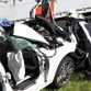BMW 3-Series Hybrid prototype crashed in Autobahn