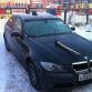 BMW 3-Series with Prank on Wood in Russia
