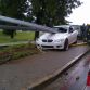 BMW 335i crashed in guard rail