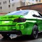 BMW 5-Series 550 M Sport Green Chrome Wrap