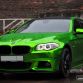 BMW 5-Series 550 M Sport Green Chrome Wrap