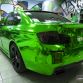 BMW 5-Series 550 M Sport Green Chrome Wrap