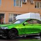 BMW 5-Series 550 M Sport Green Chrome Wrap