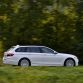 BMW 520d Touring, 190 PS , mineralweiÃ metallic, Luxury, Leder Dakota Mokka