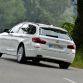 BMW 520d Touring, 190 PS , mineralweiÃ metallic, Luxury, Leder Dakota Mokka