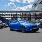 BMW F10 M5 in Blue Satin Chrome