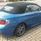 BMW M235i Convertible Spy Photos