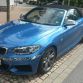 BMW M235i Convertible Spy Photos