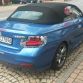 BMW M235i Convertible Spy Photos