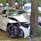 BMW M4 crash in Germany