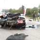 BMW M5 crashes into Lamborghini Murcielago LP 670-4 SV at Malaysia
