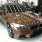 BMW M5 in Brown