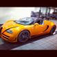 Bugatti Veyron Grand Sport Vitesse in orange