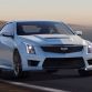 The Cadillac ATS-V Coupe arrives track-capable from the factory next spring, powered by the first-ever twin-turbocharged engine in a V-Series. Rated at an estimated 455 horsepower (339 kW) and 445 lb-ft of torque (603 Nm), the 3.6L V-6 is the segmentâs highest-output six-cylinder and enables 0-60 performance of less than 4 seconds and a top speed of more than 185 mph.