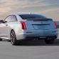The Cadillac ATS-V Coupe arrives track-capable from the factory next spring, powered by the first-ever twin-turbocharged engine in a V-Series. Rated at an estimated 455 horsepower (339 kW) and 445 lb-ft of torque (603 Nm), the 3.6L V-6 is the segmentâs highest-output six-cylinder and enables 0-60 performance of less than 4 seconds and a top speed of more than 185 mph.
