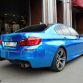 BMW M5 Blue Chrome