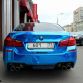 BMW M5 Blue Chrome
