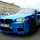 BMW M5 Blue Chrome