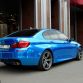 BMW M5 Blue Chrome