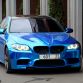 BMW M5 Blue Chrome