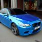 BMW M5 Blue Chrome
