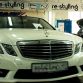 Mercedes E-Class Blue-Green Chameleon Wrap