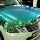 Mercedes E-Class Blue-Green Chameleon Wrap