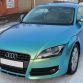 Audi TT in Blue-Green Chameleon wrap