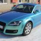 Audi TT in Blue-Green Chameleon wrap