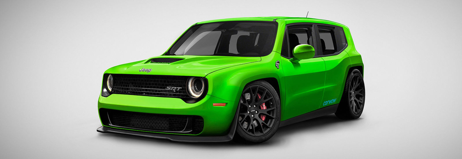 A carwow Jeep Renegade Hellcat cropped