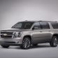 The Suburban Premium Outdoors concept takes a more luxurious approach to capability and injects a dose of high performance into the mix. Its 6.2L V-8 engine, rated at 420 hp and 460 lb-ft, gives the Premium Outdoors concept an 18-percent increase horsepower and a 20-percent boost in torque.
