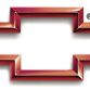 Red-outline Chevrolet Motorsports bowtie logo, as seen during 2000-2001