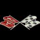 1972 Corvette Crossed Flag Logo