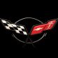 1997 Corvette Crossed Flag Logo