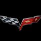 2005 Corvette Crossed Flag Logo