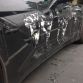 Chevrolet Corvette Stingray vandalized