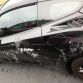 Chevrolet Corvette Stingray vandalized