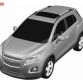 Chevrolet Crossover in patent photos