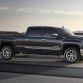 2014 GMC Sierra SLT Crew Cab Side Profile in Iridium Metallic - on location