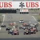 Formula One race cars start at the beginning of the Formula One Chinese Grand Prix at in Shanghai on April 17, 2011.  AFP PHOTO / LIU JIN (Photo credit should read LIU JIN/AFP/Getty Images)
