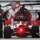 SHANGHAI, CHINA - APRIL 17:  Mark Webber of Australia and Red Bull Racing drives in for a pitstop during the Chinese Formula One Grand Prix at the Shanghai International Circuit on April 17, 2011 in Shanghai, China.  (Photo by Mark Thompson/Getty Images)