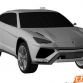 Chinese patent drawings of Lamborghini Urus