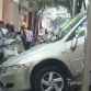 Chinese woman crash a wall with a Mazda6