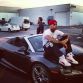 Chris Brown buy Audi R8 V10 Spyder