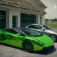 Chrome Green Lamborghini Gallardo