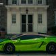 Chrome Green Lamborghini Gallardo