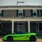 Chrome Green Lamborghini Gallardo