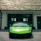 Chrome Green Lamborghini Gallardo