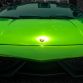 Chrome Green Lamborghini Gallardo