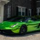 Chrome Green Lamborghini Gallardo